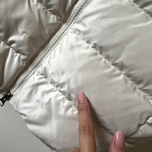 The North Face 550 Gotham Down Parka White Women’s XS Winter Coat - Picture 3 of 7